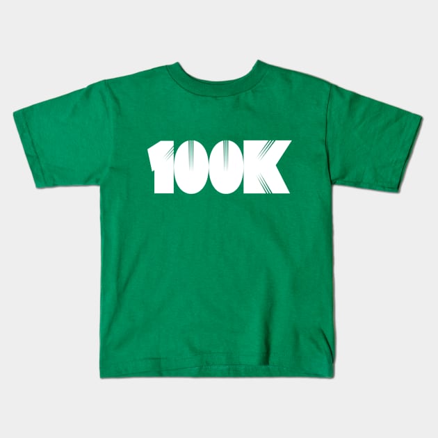 100K Race | Ultra Runner Gift | Ultrarunner gift Kids T-Shirt by DesignsbyZazz